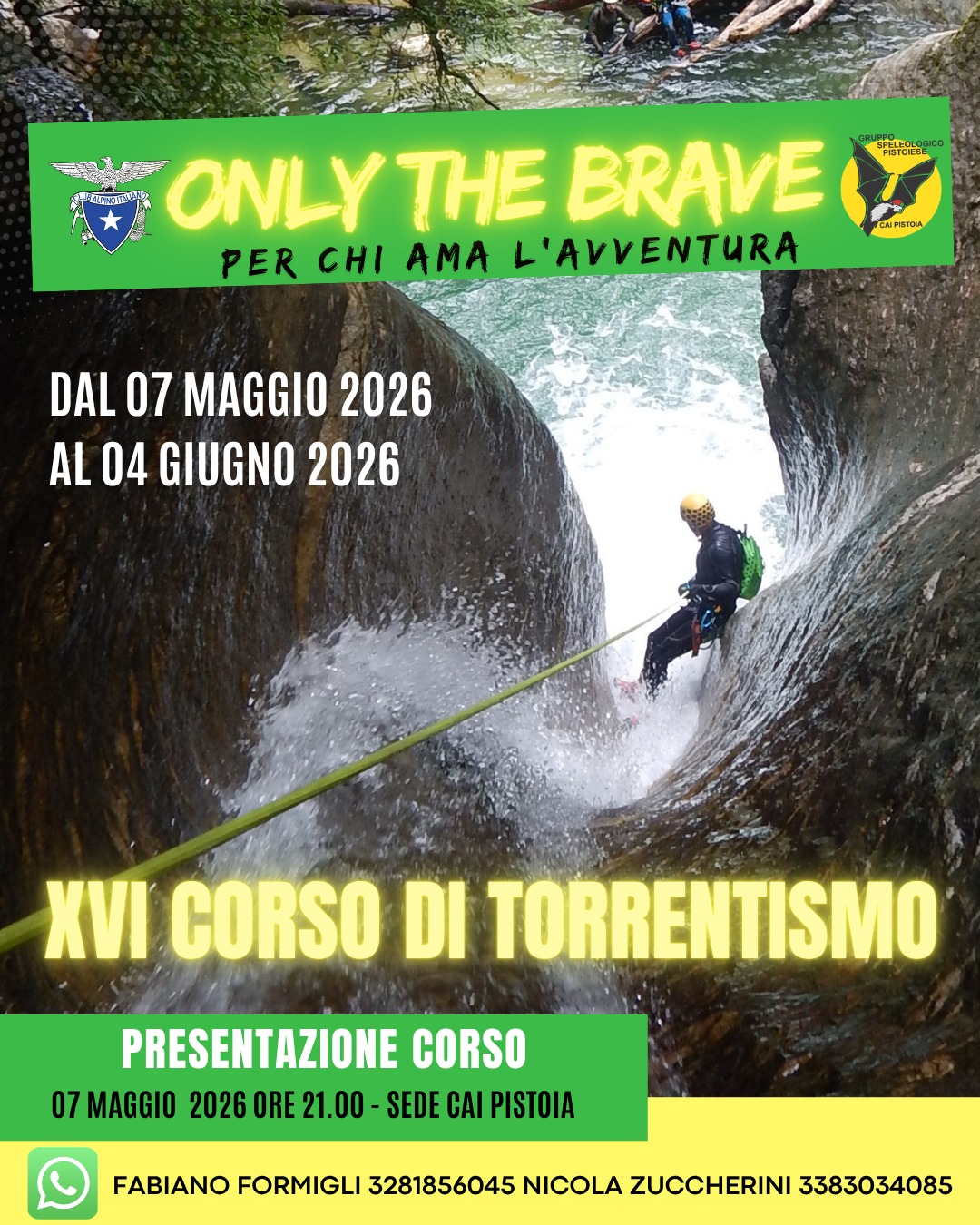 16° Corso di introduzione al Torrentismo